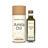 Herbsforever Amla Oil Pamper and Nourish Your Hair Goodness of Amla Cold Pressed Premium Oil Non GMO, Vegan 100 ml