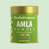 Herbsforever Amla Powder | Phyllanthus Emblica, Vitamin C & Antioxidants, Supports Healthy Immunity, Non-GMO, Vegan, 100 GMS | Natural Superfood for Daily Wellness