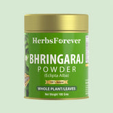 HerbsForever Bhringaraj Powder Eclipta Alba Hair Care Herb Natural Hair Conditioner Nourishes Hair Follicles Non GMO, Vegan 100 Gms