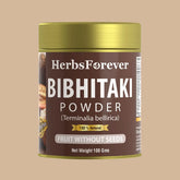 HerbsForever Bibhitaki Powder Terminalia Bellerica Cholesterol Care Herb Maintain Liver and Heart Health Non GMO, Vegan 100 GMS