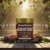 HerbsForever Bibhitaki Powder Terminalia Bellerica Cholesterol Care Herb Maintain Liver and Heart Health Non GMO, Vegan 100 GMS