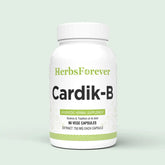 Herbsforever Cardik-B Ayurvedic Herbal Supplement 90 Vege Capsules 750 Mg Each.