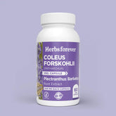 Herbsforever Coleus Forskohlii (Coleus forskohlii) Extract Capsules – Ayurvedic Metabolism & Weight Management Support – Standardized Extract.