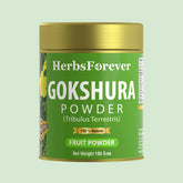 HerbsForever Gokshura Powder | Tribulus Terrestris | Authentic Ayurvedic Herb for Everyday Use | Non-GMO, Vegan, 100% Pure & Natural |100 GMS Herbal Supplement