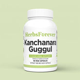 Herbsforever Kanchanara Guggul | Ayurvedic Herbal Supplement, 90 Veg Capsules, 800mg Each | Traditional Wellness Support | Natural Ingredients | Non-GMO & Vegan