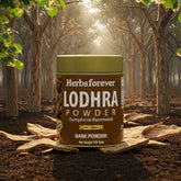 HerbsForever Lodhra Powder | Symplocos Racemosa | Skin Care Herb | Balances Pitta and Kapha Doshas | Non-GMO, Vegan | 100 GMS