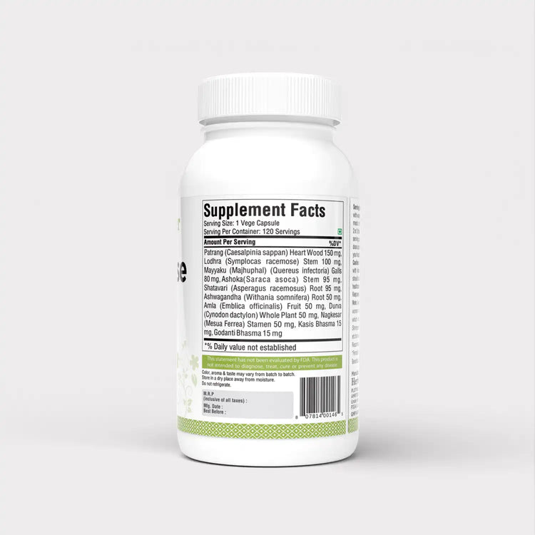 HerbsForever Menopause Support Supplement for Women | Natural Herbal Formula, Hormone Balance | Hot Flash Relief, 120 Capsules 750 Mg Each