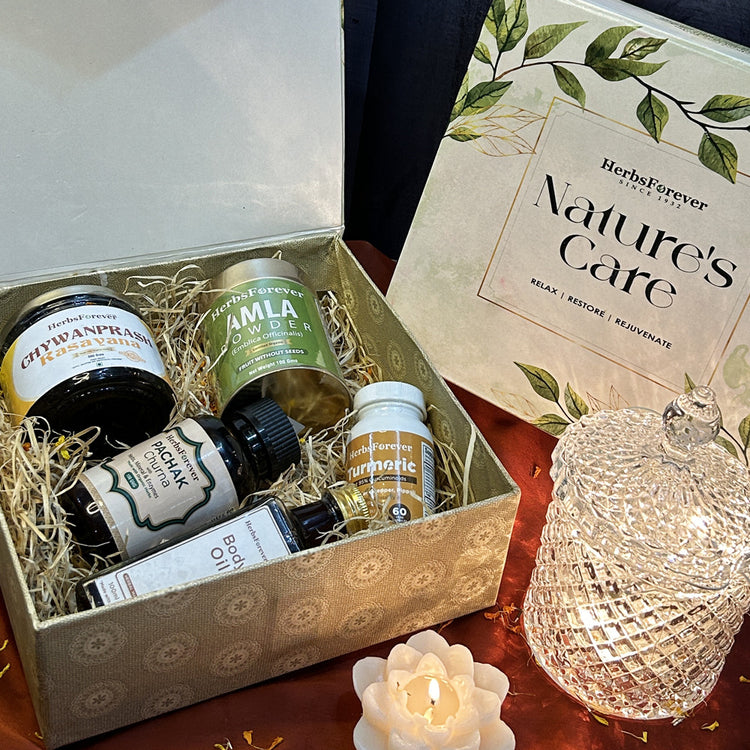 Nature's Care Gift Box – 5 Ayurvedic Wellness Essentials