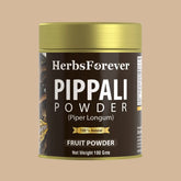 HerbsForever Pippali Powder | Premium Piper Longum | Non-GMO, Vegan, Gluten-Free | 100% Natural Ayurvedic Herb for Cooking & Wellness | 100 GMS