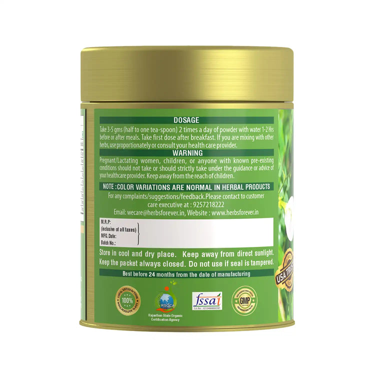 Herbsforever Shankhpushpi Powder | Convolvulus Pluricaulis | Premium Quality Herbal Supplement | Non-GMO, Vegan | 100 GMS | Traditional Ayurvedic Herb for Wellness & Balance