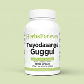 Herbsforever Trayodasanga Guggulu Traditional Ayurvedic Formulation 90 Vege Capsules 800 Mg Each