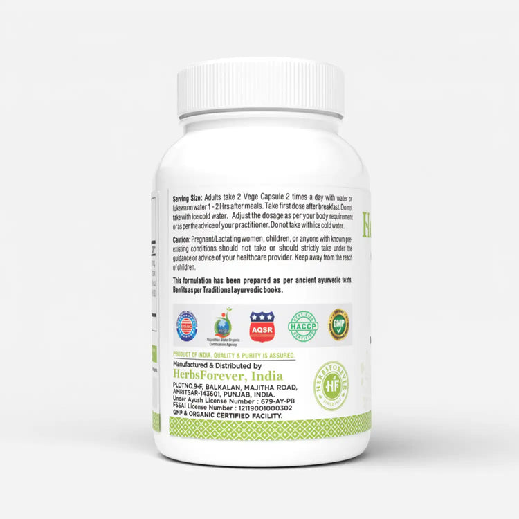 Herbsforever Triphala Guggulu Traditional Ayurvedic Formulation Healthy Digestion 90 Vege Capsules 800 Mg Each