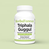 Herbsforever Triphala Guggulu Traditional Ayurvedic Formulation Healthy Digestion 90 Vege Capsules 800 Mg Each
