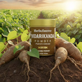 HerbsForever Vidarikanda Powder Pueraria Tuberosa Ipomoea Digitata Immunity Booster Non GMO, Vegan 100 GMS