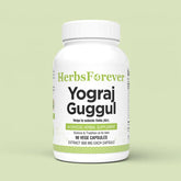 Herbsforever Yograj Guggulu β Ayurvedic Herbal Supplement β 90 Vege Capsules β 800 Mg Each