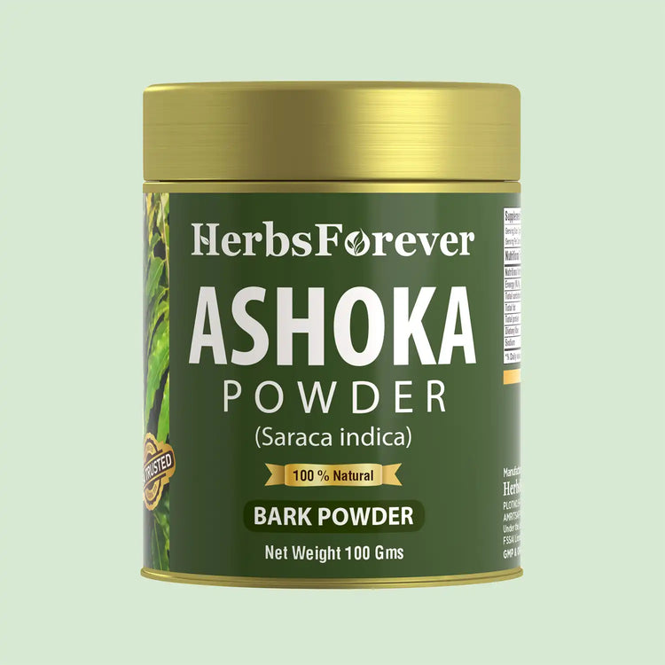 Ashoka Powder Saraca Indica | Supports Women's Health, Non-GMO, Vegan,100g | 100% Natural Herbal Supplement for Wellness & Vitality