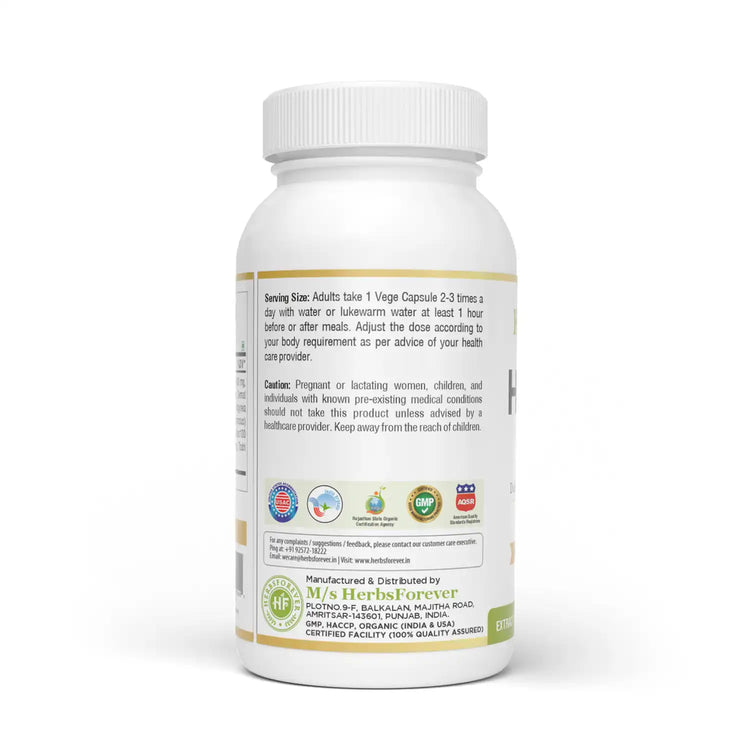 Herbsforever Healthy Life 750 mg Capsules | 60 Veg Capsules | Ayurvedic Vitality & Rejuvenation Supplement | Supports Strength, Stamina, Muscle Health & Daily Wellness