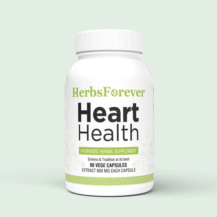 Herbsforever Heart Health Capsules Heart Supplement Promotes Heart Health 90 Capsules Mg Each