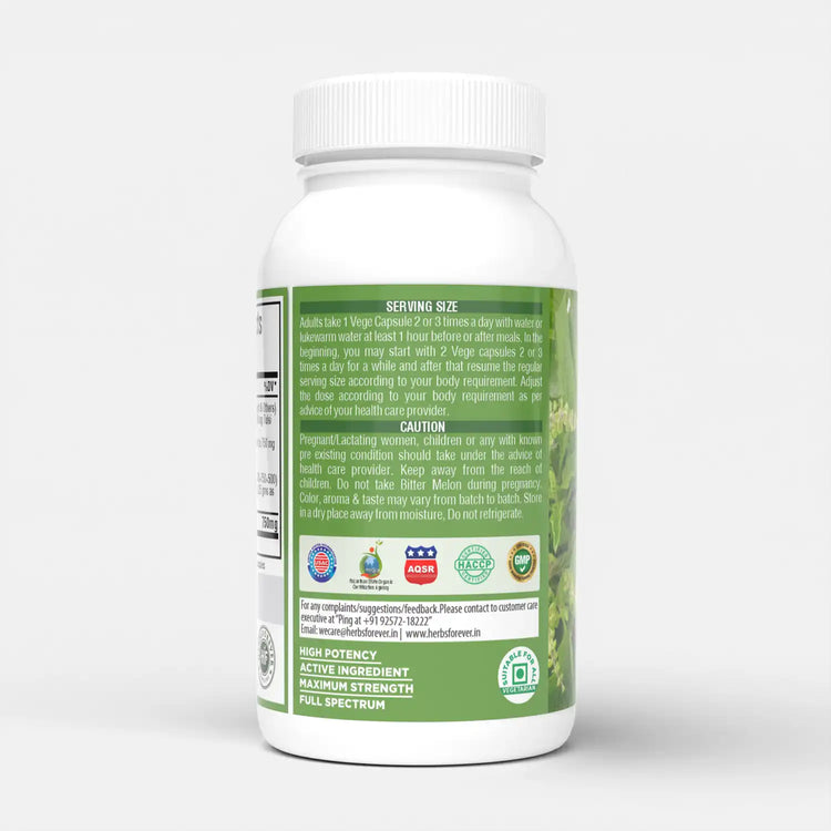 Herbsforever Tulsi Capsules Holy Basil Ocimum Sanctum 60 Vege Capsules 750 Mg Each